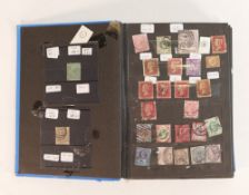 An interesting collection of early British & Commonwealth stamps housed in a stock book.