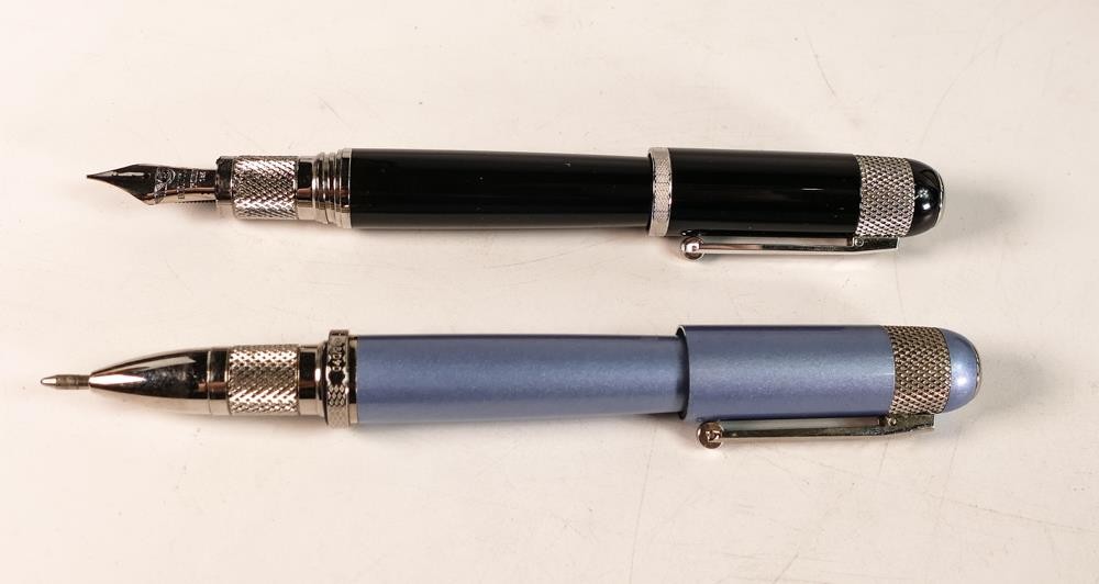 Cased Tibaldi for Bentley 90th anniversary Fountain pen & Ball Point pen set, both limited edition - Image 2 of 2