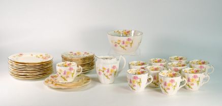 Wileman & Co part tea set, Lily shape, 5310 to include 10 cups, 12 saucers, 11 side plates, milk jug