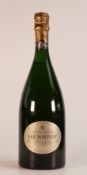 Bottle of Henriot Cuvee des Enchanteleurs 1988, Brut vintage Champagne, in its presentation box