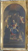 Altarpiece oil on canvas after Giovanni Battista Salvi di Sassoferrato's (1609-1685) 'Madonna of the