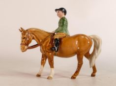 Beswick Boy on Palomino Pony, model 1500