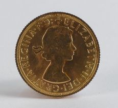 Gold FULL Sovereign, dated 1968.