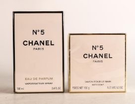 Sealed Chanel N°5 Eau de Parfum 100ml spray & bath soap. (2)