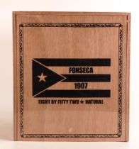 Fonseca 1907 (Dominican Republic), Eight by Fifty Two ring gauge natural handmade cigars, Long