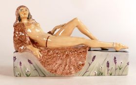 Peggy Davies Erotic Temptress figurine artist original colourway by Victoria Bourne