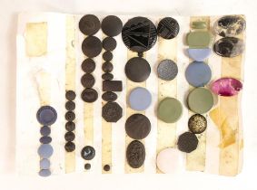 Wedgwood, forty six Cabachons, cameos and medallions from the Factory Experimental Studio in various