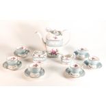 Spode Old Colony pattern coffee set (15)