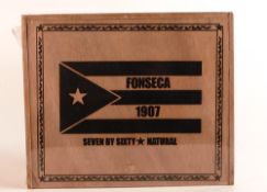 Fonseca 1907 (Dominican Republic) Seven By Sixty ring gauge natural handmade cigars, Long Filler