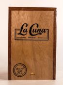 La Cuna Toro Habano hand made cigars, 6 in x 50 ring gauge. 1 sealed box of 20.