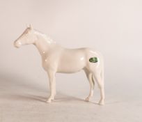 Beswick opaque white gloss small stallion 1992.