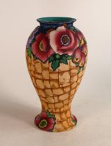 Keeling & Co. Losol Ware Ripon vase. Height 20.5cm.
