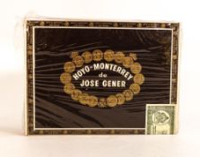 Hoyo de Monterrey Double Corona hand made cigars (Republic of Honduras),
