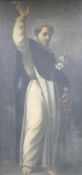 Raffaello Cipriani (19th century, Italian) Full body portrait of St. Dominic, founder of the