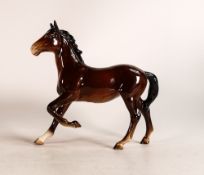 Beswick early version of Stocky Jogging Mare 855, good restoration to rear tail / leg.
