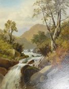 William Henry Mander (1850–1922) River landscape, Signed and dated W H Mander (lower left). Oil on