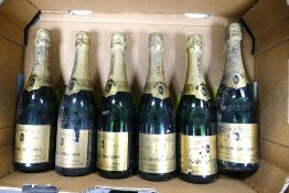 Six Bottles of Ettenne Dumont Brut Champagne