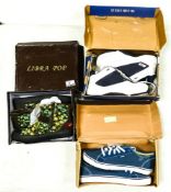 Boxed Vintage Reebok trainers, Vision Street Wear & ladies size 4 boots
