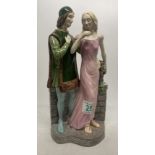 Coalport Characters from Shakespeare Romeo & Juliet limited edition figure with cert