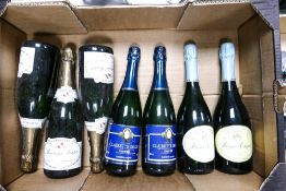 Severn Bottles of Champagne & Curvee including Jacques Chaput 1995, Clairette De Die & Lheurex