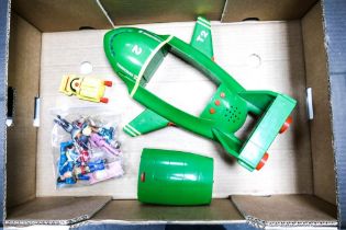 Matchbox Thunderbirds 1992 Thunderbird 2 vehicle & figures