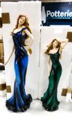 Two Large Leonardo Collection Figure Sophistication in two heights, tallest 46cm(2)