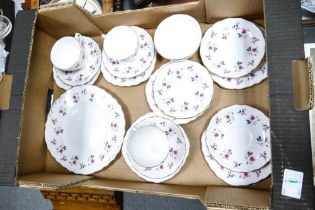 Royal Osbourne Floral Part Tea set