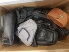 Large quantity of Camera Cases and binocular cases