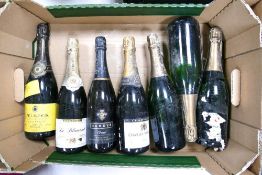 A mixed collection of Vintage Wines & Champagne including Delbeck Heritage Brut, De Blamond,