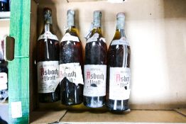 Four Bottles of Vintage Asbach Uralt Brandy(4)