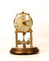 German Made Quartz Anniversary Clock, height 23cm