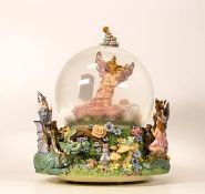 Kirks Folly limited edition fairy dream globe. Height 24cm, Boxed