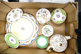 A Mixed Collection of Ceramics to include Grafton, Paragon, Royal Statford etc. (1 Tray)