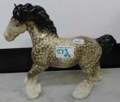 Beswick Canteringshire Horse in Rocking Horse Grey