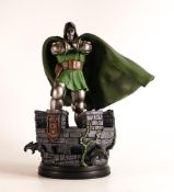 Bowien Designs Limited Edition Painted Statue Dr Doom , boxed but unchecked, 14" height