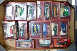 A collection of Boxed Matchbox Models of Yesteryear Classic Model Toy Cars