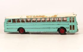 Vintage Dinky Continental Touring Coach 953 Meccano Supertoys Toy Bus