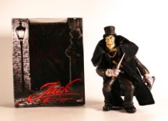 Boxed Mezco Jack The Ripper Figure, loose in box, height of box 26cm