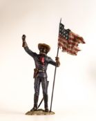 The Leonard Collection American Civil War Figure General Custer, height inc sword 47cm