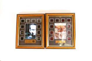 Two limited edition The in Thing James Bond movie film cells for The Spy Who Loved Me and Die