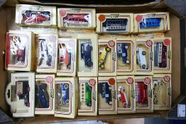 A collection of Boxed Lledo Days Gone Classic Model Toy Cars