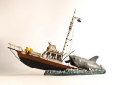 McFarlane Toys Jaws Figure Deluxe Box set , boxed but unchecked, length 43cm