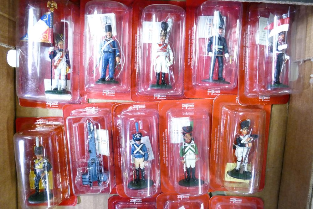 A collection of Carded Delprado Napoleonic Model Figures - Image 2 of 6
