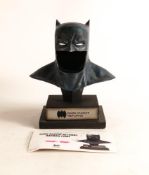 DC Gallery Dark Knight Returns Batman Cowl, limited edition with certificate, height 21.5cm