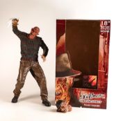 Reel Toys 18" (46cm) Nightmare on Elm Street Figure Freddie Kruger , boxed but unchecked