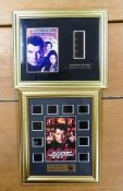 Two limited edition James Bond film cells from Tomorrow Never Dies (2)
