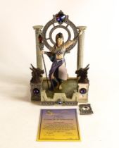 Spellbound SP-R002 Aqua Maga The Water Sorceress Large Wizard Figure, height 26cm (front right had