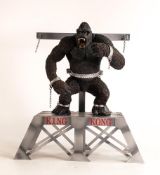 McFarlane Toys Large Model of King Kong in Chains, height of Stand 39cm (rear lower metal section