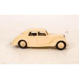 Vintage Repainted Dinky Riley Model Toy Car