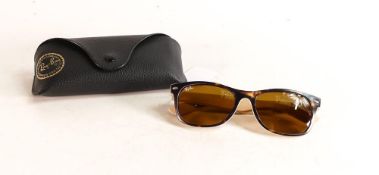 A Pair of Ray-Ban, New Wayfarer frames, model 6012, with case